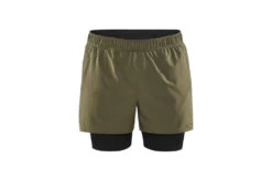 Craft ADV Essence 2-in-1 Stretch Short Kaki Heren
