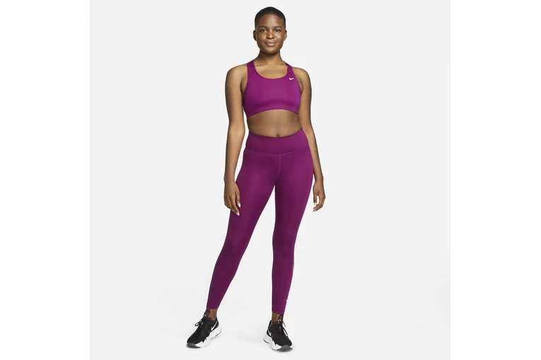 Nike Dri-FIT Swoosh Run 7/8-legging Paars Dames 6 Nike Dri-FIT Swoosh Run 7/8-legging Paars Dames - Afbeelding 4