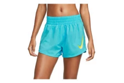 Nike Swoosh Hardloopshort Baltic Blue Dames