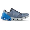 On Cloudflyer 4 Loopschoenen Metal / Lapis Heren -Lopende Apparatuur 37108741 0